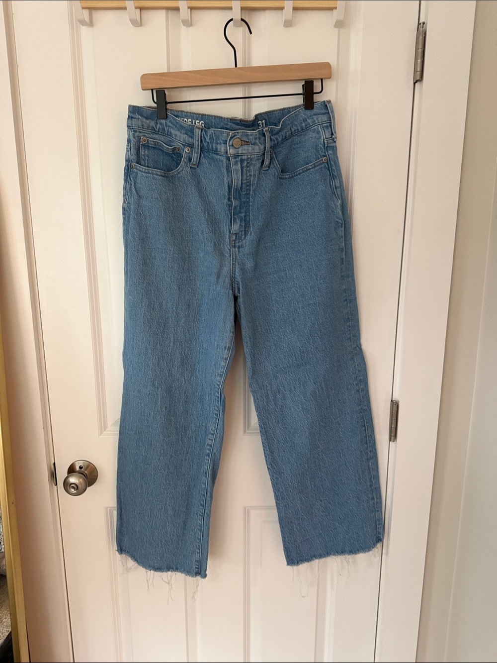 J. Crew Slim Wide Leg Jeans- Size 31